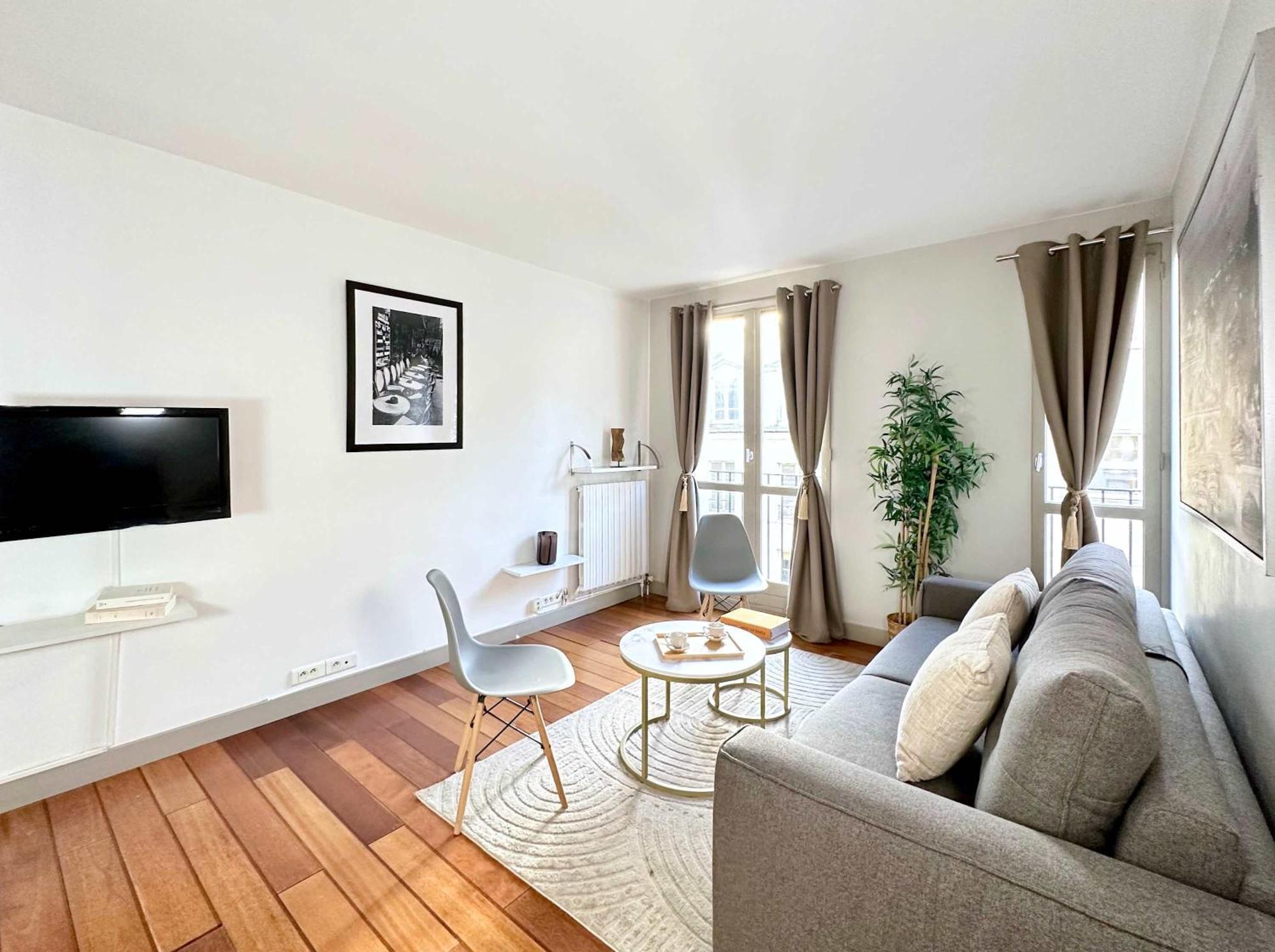 Beautiful Calm Studio In Le Marais Париж Экстерьер фото