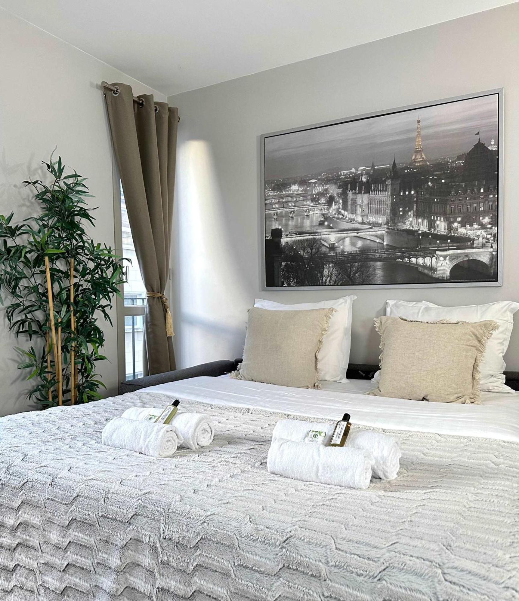 Beautiful Calm Studio In Le Marais Париж Экстерьер фото