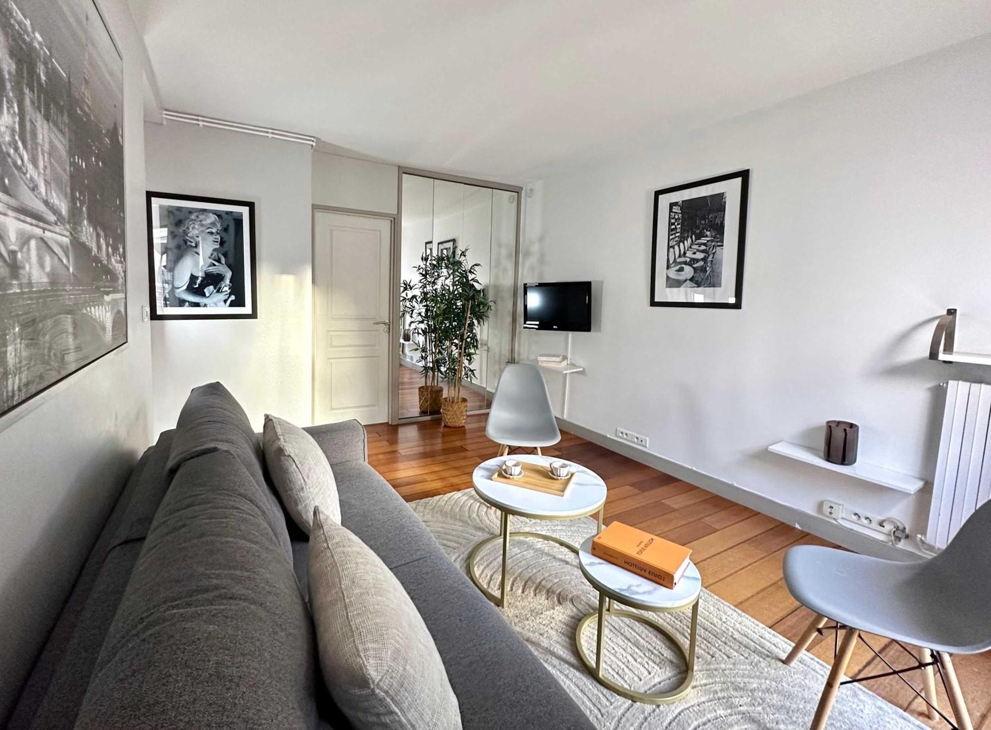 Beautiful Calm Studio In Le Marais Париж Экстерьер фото
